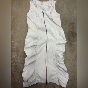 Xcvi lagenlook zipper rushed dress